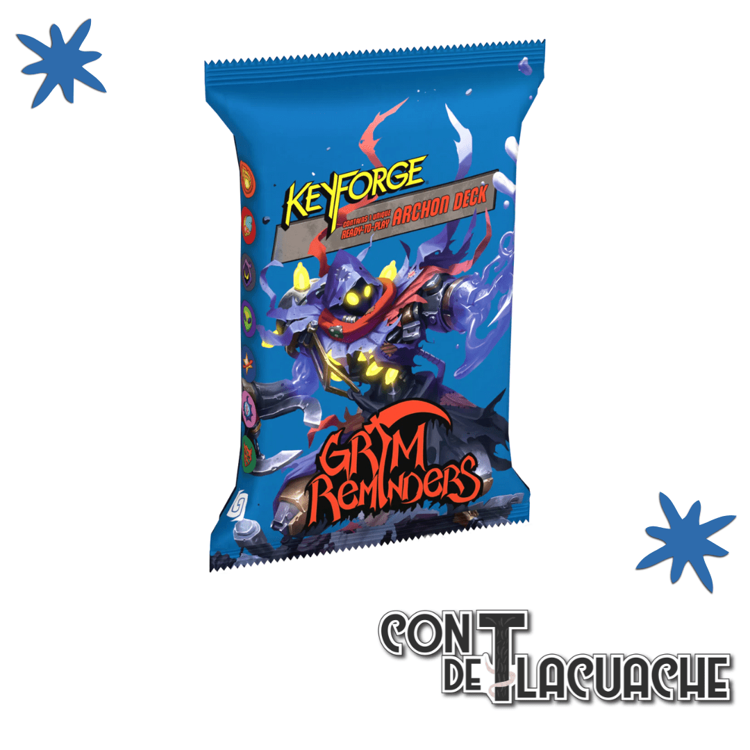 Keyforge Grim Reminders Archon Deck | GHOST GALAXY - Con T de Tlacuache - Con T de Tlacuache