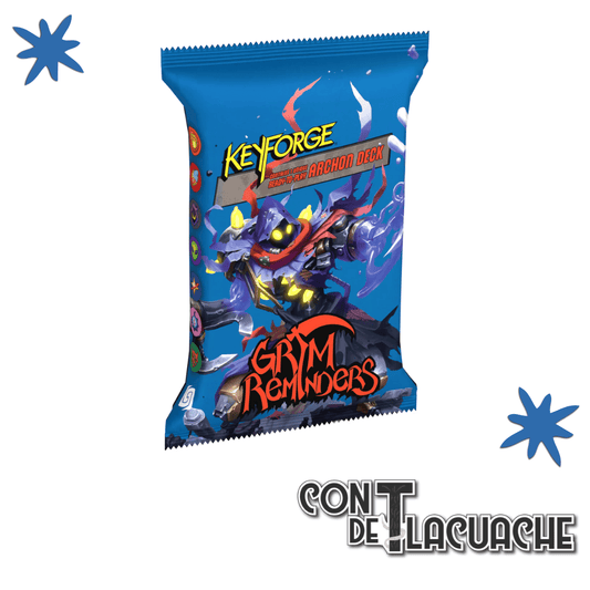 Keyforge Grim Reminders Archon Deck | GHOST GALAXY - Con T de Tlacuache - Con T de Tlacuache