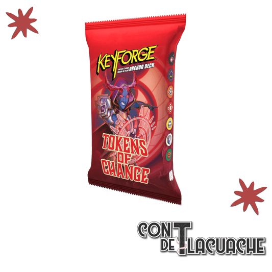 Keyforge Tokens of Change Archon Deck | GHOST GALAXY - Con T de Tlacuache - Con T de Tlacuache