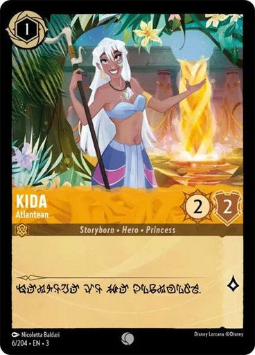 Kida - Atlantean (Non - foil) - Con T de Tlacuache - Ravensburger