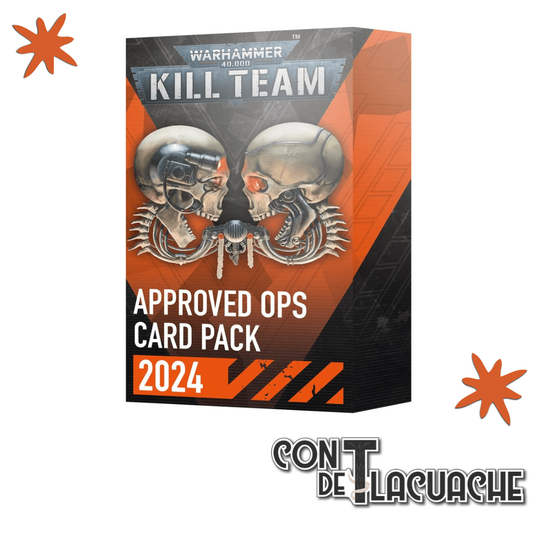 KILL TEAM: APPROVED OPS CARD PACK (Eng) | Games Workshop - Con T de Tlacuache - Games Workshop