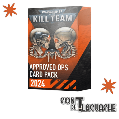 KILL TEAM: APPROVED OPS CARD PACK (Eng) | Games Workshop - Con T de Tlacuache - Games Workshop