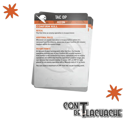 KILL TEAM: APPROVED OPS CARD PACK (Eng) | Games Workshop - Con T de Tlacuache - Games Workshop