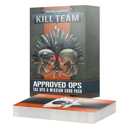 Kill Team: Approved Ops: Tac Ops & Mission Cards (Eng) | Games Workshop - Con T de Tlacuache - Games Workshop