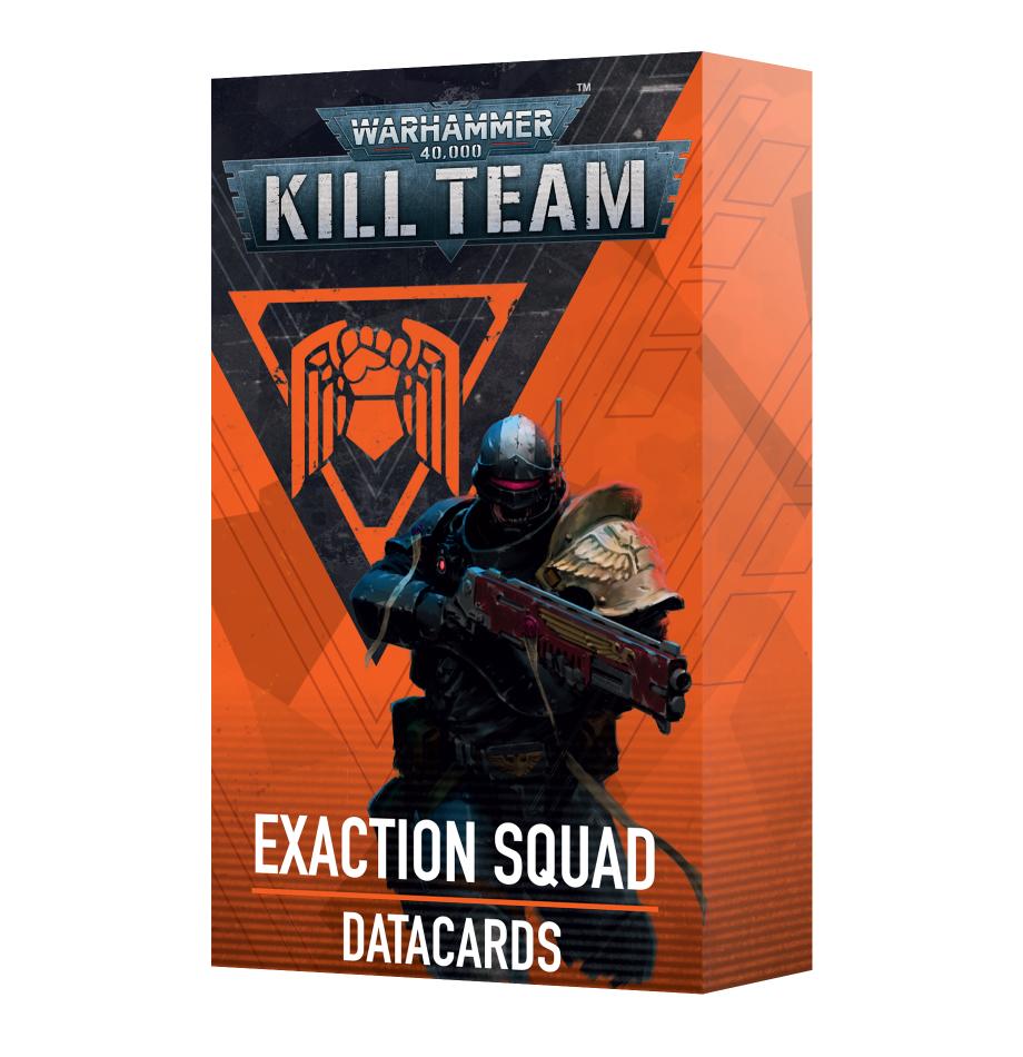 Kill Team Datacards Exaction Squad (Eng) | Games Workshop - Con T de Tlacuache - Games Workshop