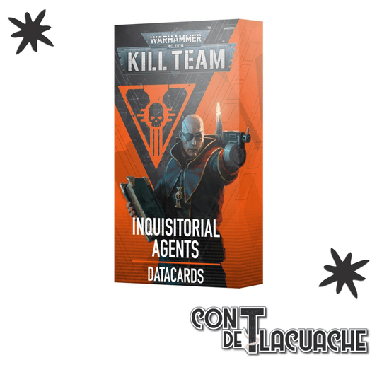 Kill Team Datacards Inquisitorial Agents | Games Workshop - Con T de Tlacuache - Games Workshop