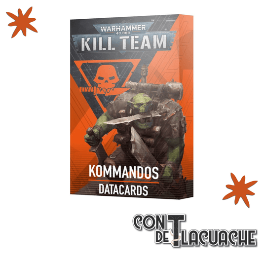 Kill Team Datacards: Kommandos (Eng) | Games Workshop - Con T de Tlacuache - Games Workshop