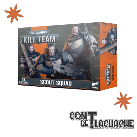 Kill Team: Space Marine Scout Squad | Games Workshop - Con T de Tlacuache - Games Workshop