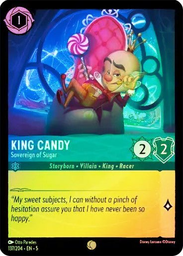 King Candy - Sovereign of Sugar (Cold Foil ) - Con T de Tlacuache - Ravensburger