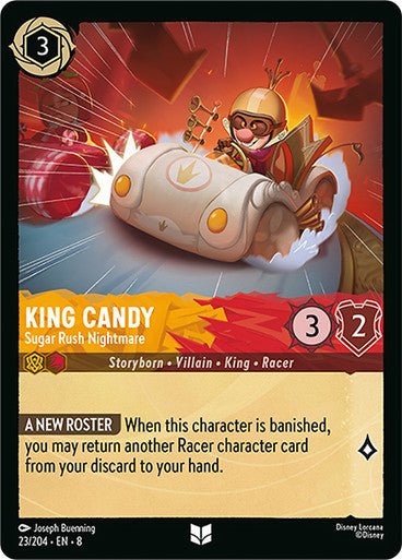 King Candy - Sugar Rush Nightmare (Non - foil) - Con T de Tlacuache - Ravensburger