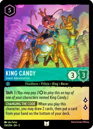 King Candy - Sweet Abomination (Cold Foil ) - Con T de Tlacuache - Ravensburger