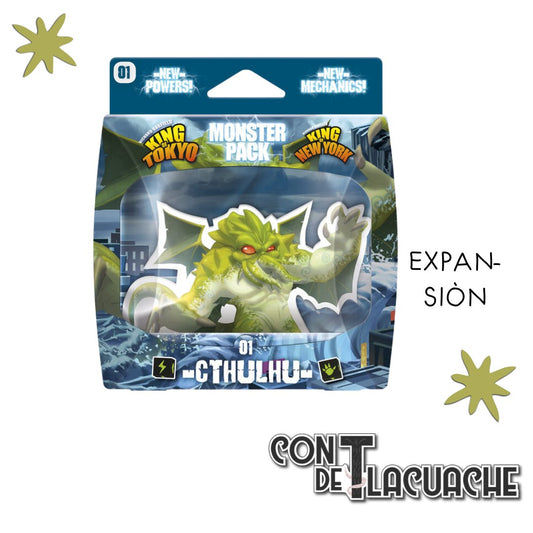 King of Tokyo Cthulhu Monster Pack | iello - Con T de Tlacuache - Con T de Tlacuache