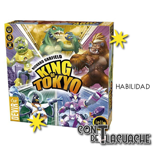 King of Tokyo | Devir - Con T de Tlacuache - Devir
