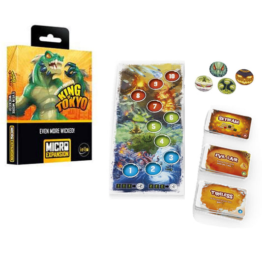 King of Tokyo Even More Wicked Micro Expansion - Con T de Tlacuache - Con T de Tlacuache
