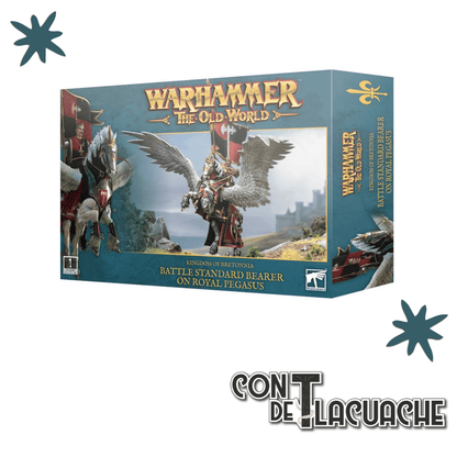 Kingdom Of Bretonnia: Battle Standard Bearer on Royal Pegasus | Games Workshop - Con T de Tlacuache - Games Workshop