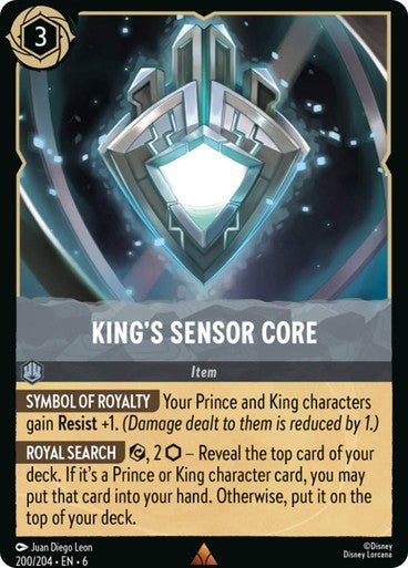 King's Sensor Core ( Non - foil ) - Con T de Tlacuache - Ravensburger
