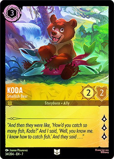 Koda - Smallish Bear (Cold Foil) - Con T de Tlacuache - Ravensburger
