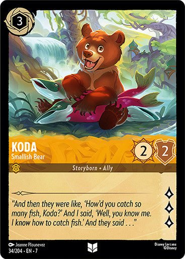 Koda - Smallish Bear (Non - foil) - Con T de Tlacuache - Ravensburger