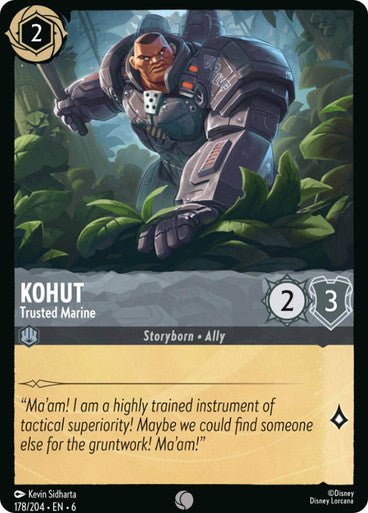 Kohut - Trusted Marine ( Non - foil ) - Con T de Tlacuache - Ravensburger