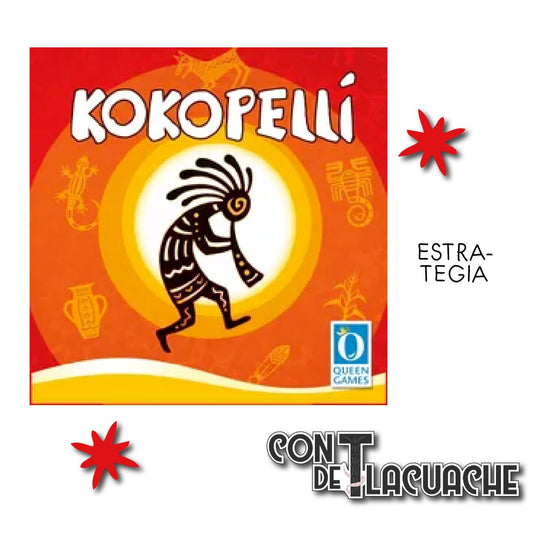 Kokopelli | Queen Games - Con T de Tlacuache - Queen Games