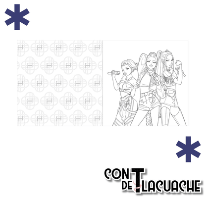 KPop Demon Hunters: The Official Deluxe Coloring Book | Random House Worlds - Con T de Tlacuache - Random House Worlds