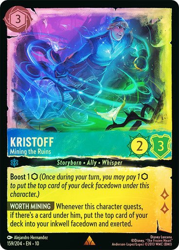 Kristoff (Cold Foil) - Con T de Tlacuache - Ravensburger