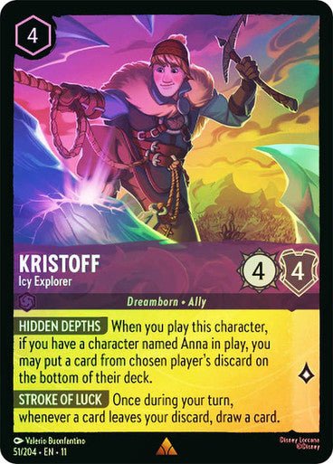 Kristoff (Cold Foil) | Ravensburger - Con T de Tlacuache - Ravensburger