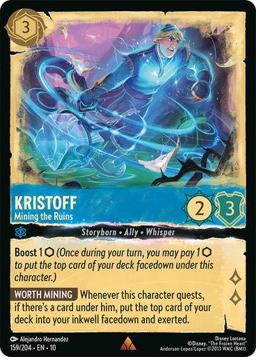 Kristoff (Non - foil) - Con T de Tlacuache - Ravensburger