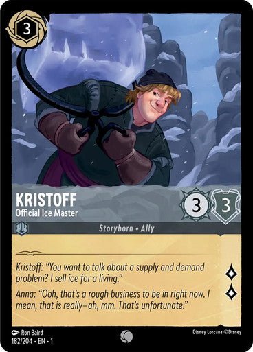 Kristoff - Official Ice Master ( Non - foil ) - Con T de Tlacuache - Ravensburger