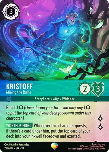 Kristoff (Rainbow Foil) - Con T de Tlacuache - Ravensburger