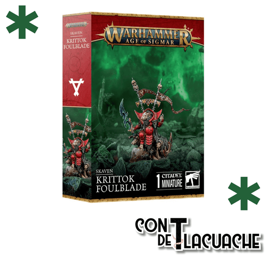 Krittok Foulblade Skaven | Games Workshop - Con T de Tlacuache - Games Workshop