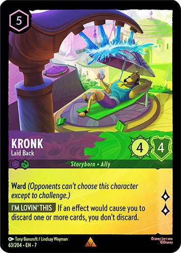 Kronk - Laid Back (Cold Foil) - Con T de Tlacuache - Ravensburger