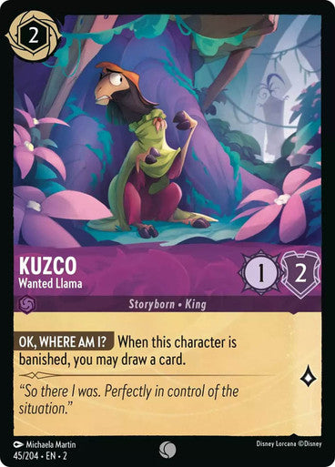 Kuzco - Wanted Llama (Non-foil)
