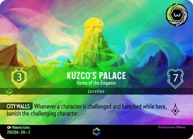 Kuzco's Palace - Home of the Emperor (Inkwas Foil) - Con T de Tlacuache - Ravensburger