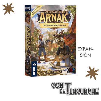 La Expedicion Perdida de Arnak Exp | Devir - Con T de Tlacuache - Devir