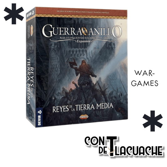 La Guerra del Anillo: Reyes de la Tierra Media – Expansión | Devir - Con T de Tlacuache - Devir