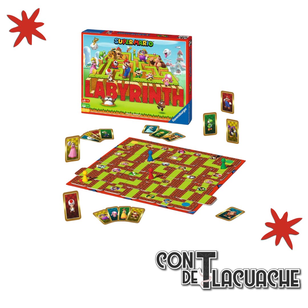 Labyrinth Super Mario Edition | Ravensburger - Con T de Tlacuache - Ravensburger