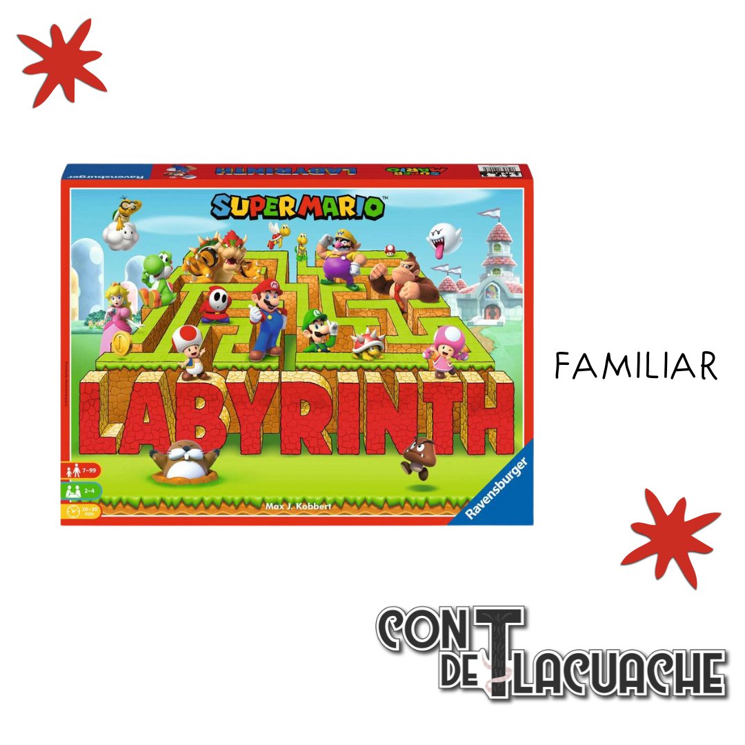 Labyrinth Super Mario Edition | Ravensburger - Con T de Tlacuache - Ravensburger