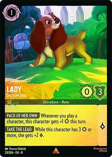Lady - Decisive Dog (Cold Foil) - Con T de Tlacuache - Ravensburger