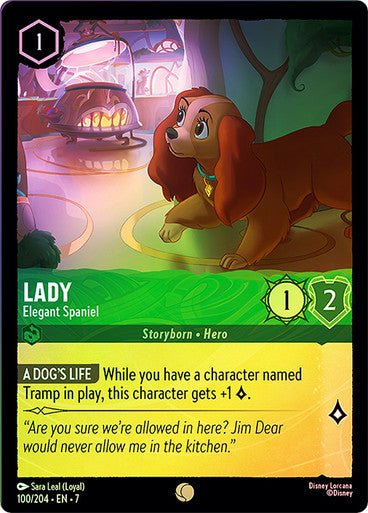 Lady - Elegant Spaniel (Cold Foil) - Con T de Tlacuache - Ravensburger