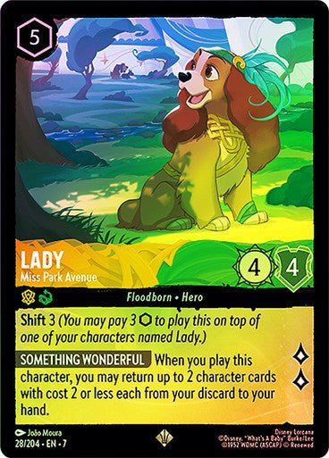 Lady - Miss Park Avenue (Cold Foil) - Con T de Tlacuache - Ravensburger