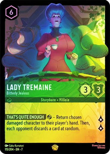Lady Tremaine - Bitterly Jealous (Cold Foil) - Con T de Tlacuache - Ravensburger
