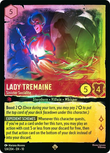 Lady Tremaine (Cold Foil) - Con T de Tlacuache - Ravensburger