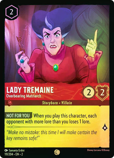 Lady Tremaine - Overbearing Matriarch (Cold Foil)