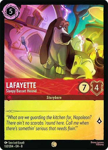 Lafayette - Sleepy Basset Hound (Cold Foil) - Con T de Tlacuache - Ravensburger