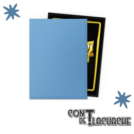 Lagoon Dual Matte Standard 100pz | Dragon Shield - Con T de Tlacuache - Dragonshield