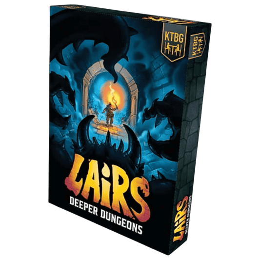 Lairs: Deeper Dungeons Expansion | Kids Table Board Gaming - Con T de Tlacuache - Kids Table Board Gaming