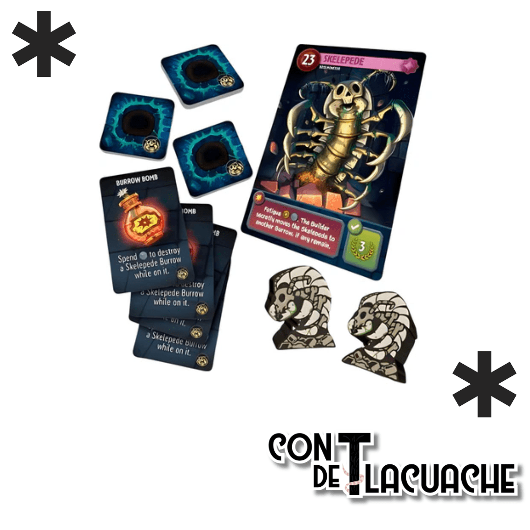 Lairs: Deeper Dungeons: Expansion | Kids Table Board Gaming - Con T de Tlacuache - Kids Table Board Gaming
