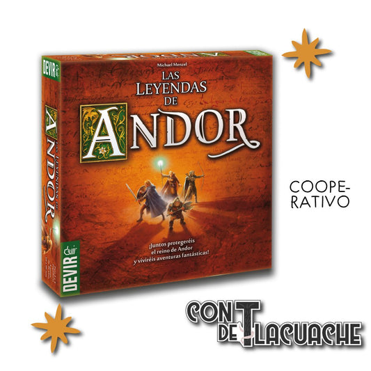 Las leyendas de Andor | Devir - Con T de Tlacuache - Devir