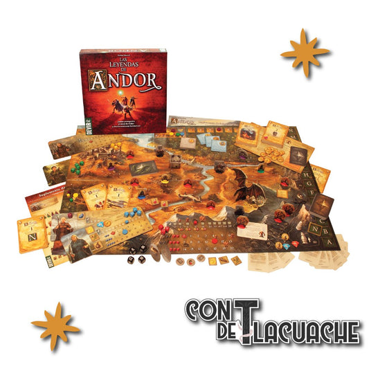 Las leyendas de Andor | Devir - Con T de Tlacuache - Devir